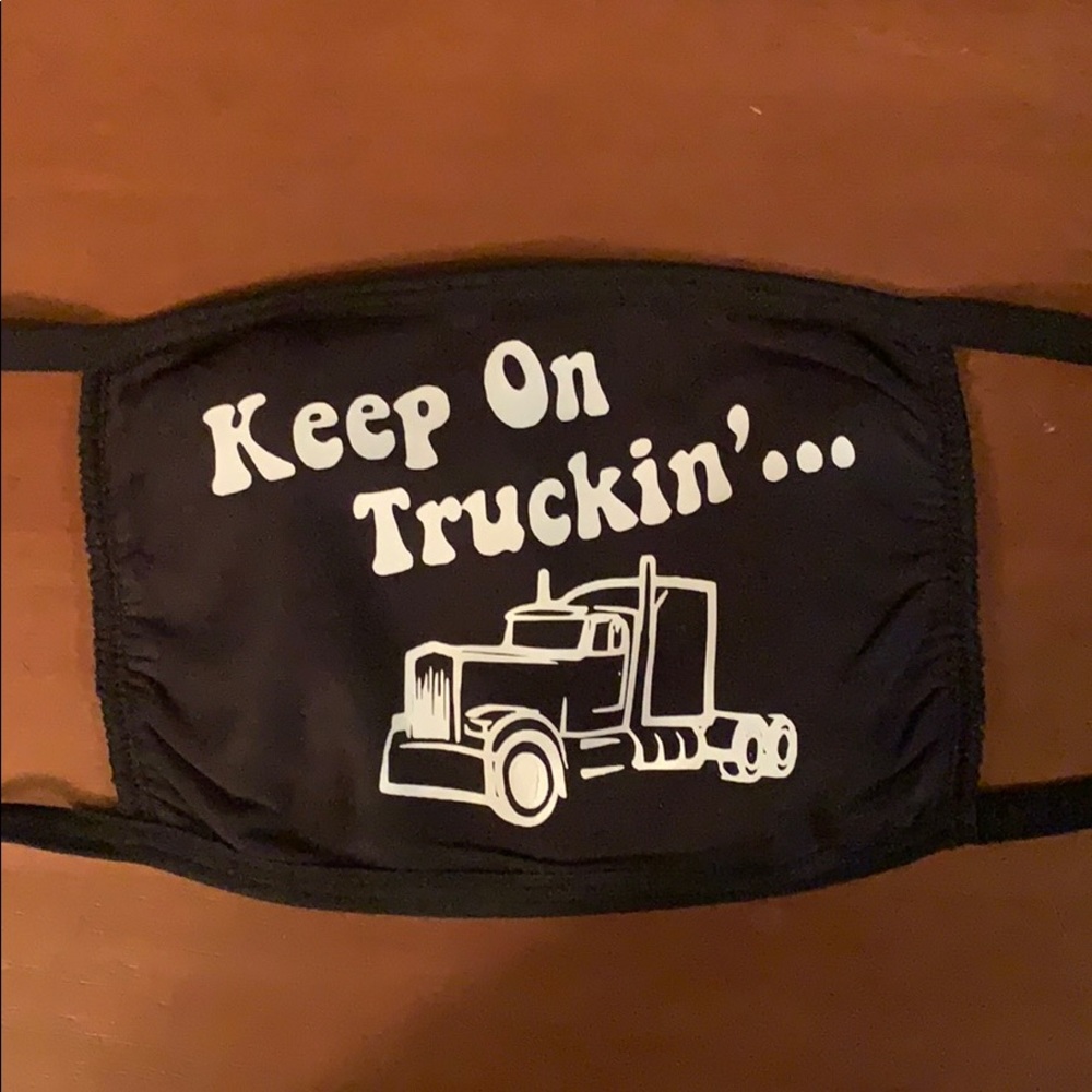 Custom Mask for your truck driver. 🚚